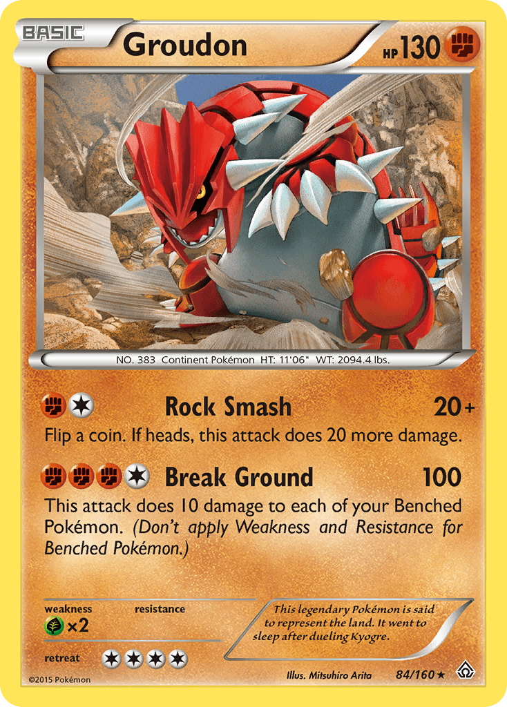 Groudon — XY - Primal Clash