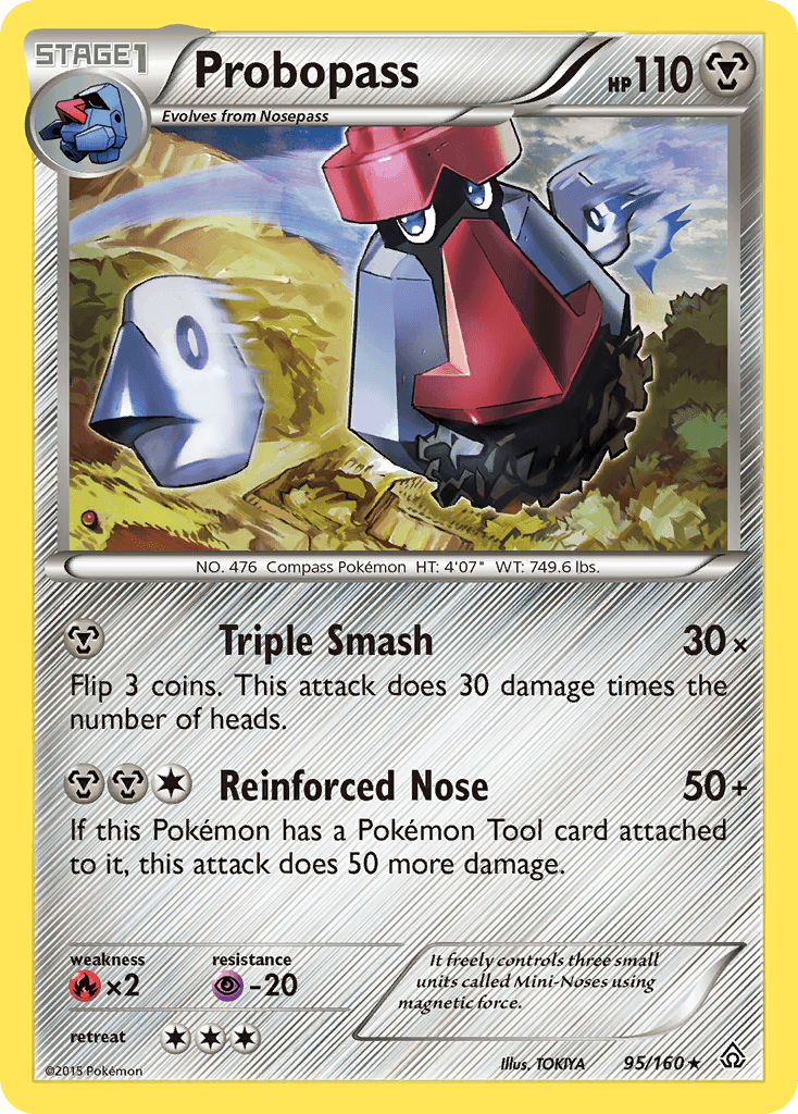 Probopass — XY - Primal Clash Pokémon TCG card by TOKIYA