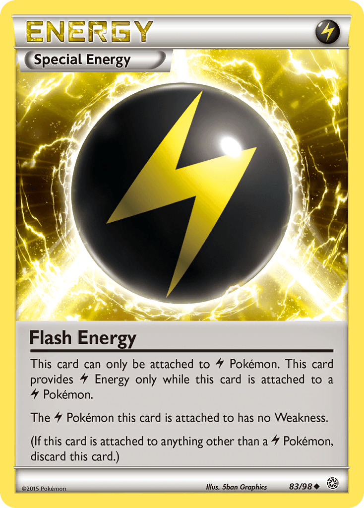 Flash Energy — XY - Ancient Origins Pokémon TCG card by 5ban Graphics