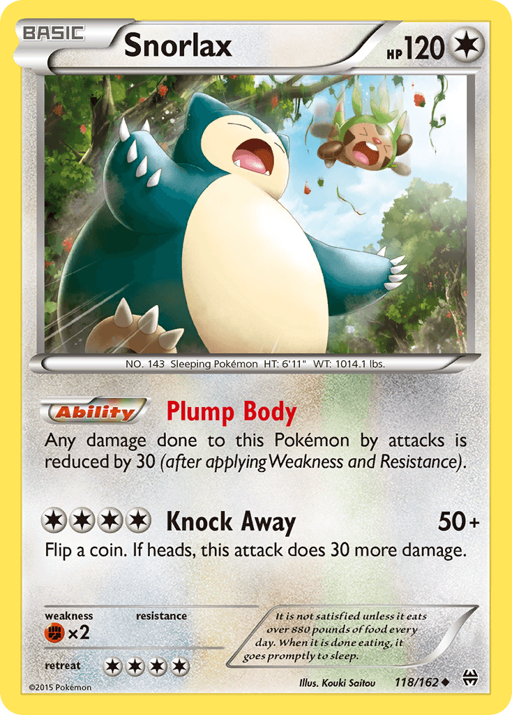 Snorlax — XY - BREAKthrough