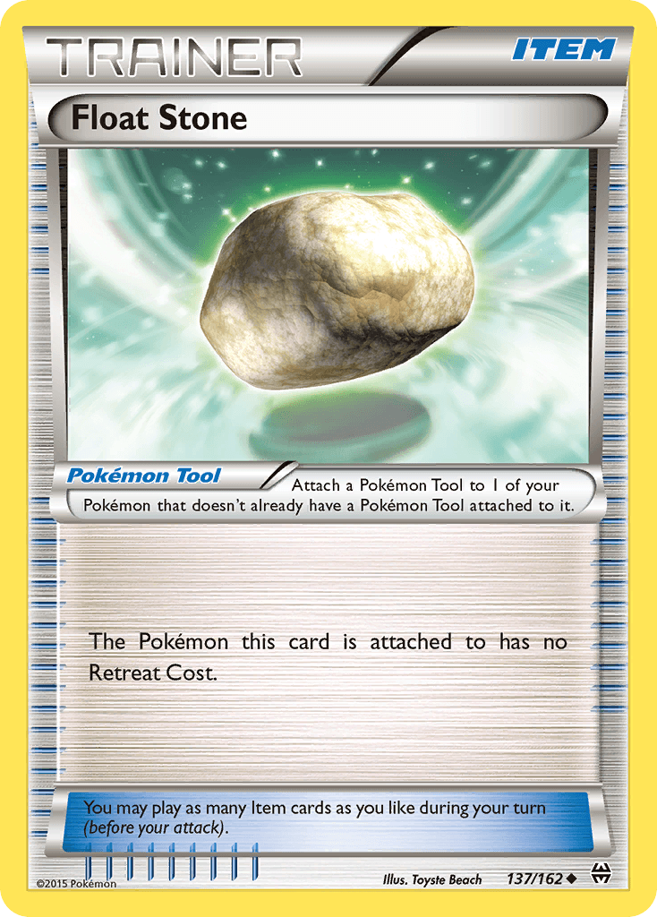 Float Stone — XY - BREAKthrough Pokémon TCG card by Toyste Beach