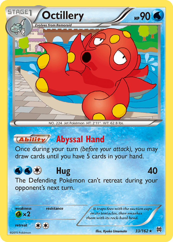 Octillery — Pokémon TCG card