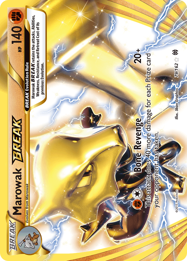 Marowak BREAK — XY - BREAKthrough Pokémon TCG card by 5ban Graphics