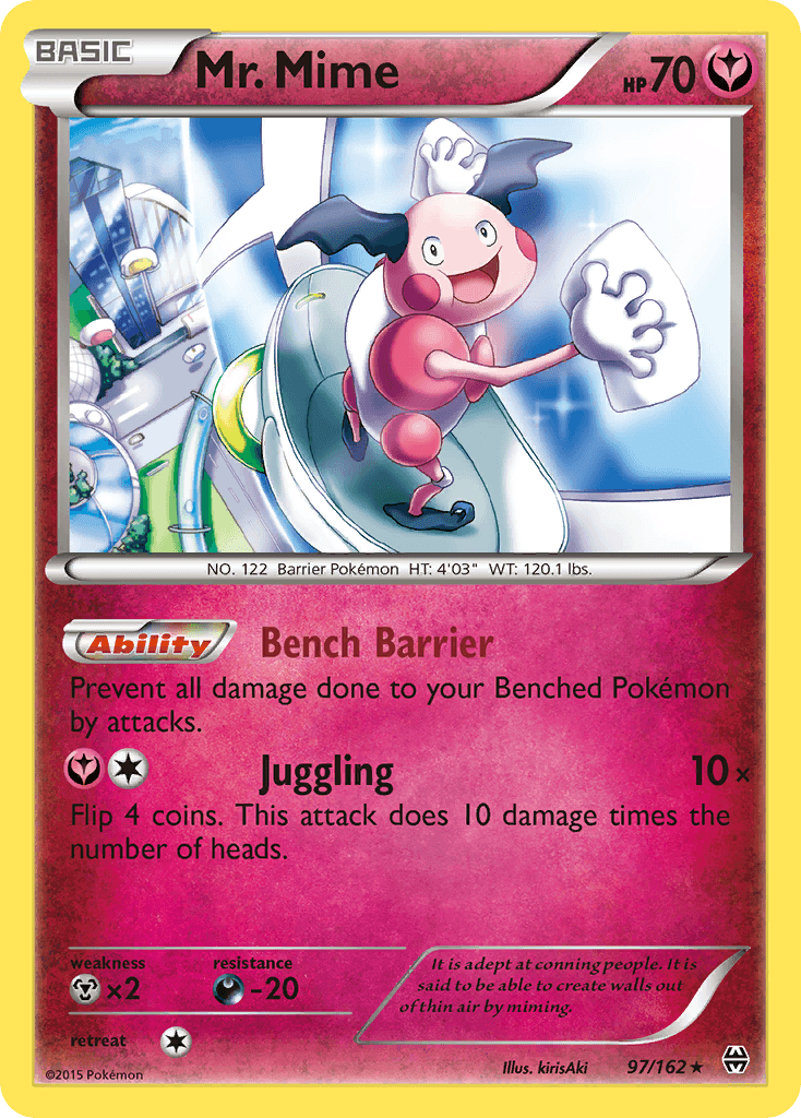 Mr. Mime — XY - BREAKthrough Pokémon TCG card by kirisAki