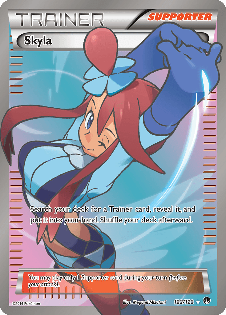 Skyla — Pokémon TCG card