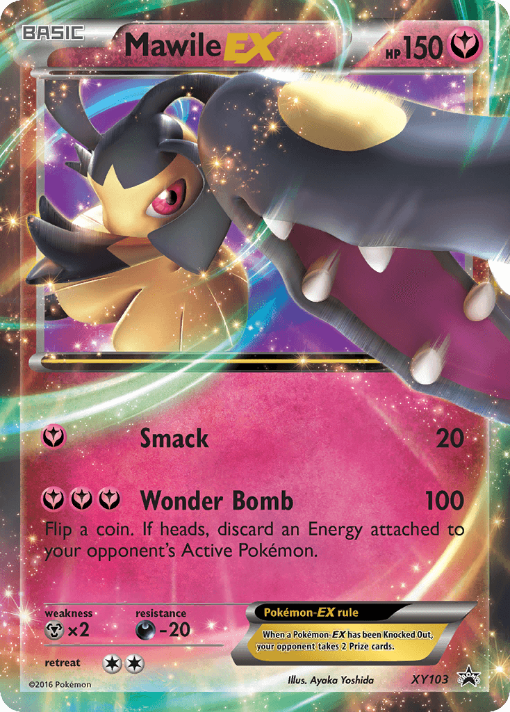 Mawile-EX — XY Black Star Promos Pokémon TCG card by Ayaka Yoshida