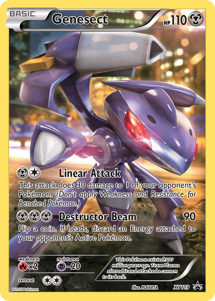 Genesect — XY Promos Pokémon TCG card by PLANETA