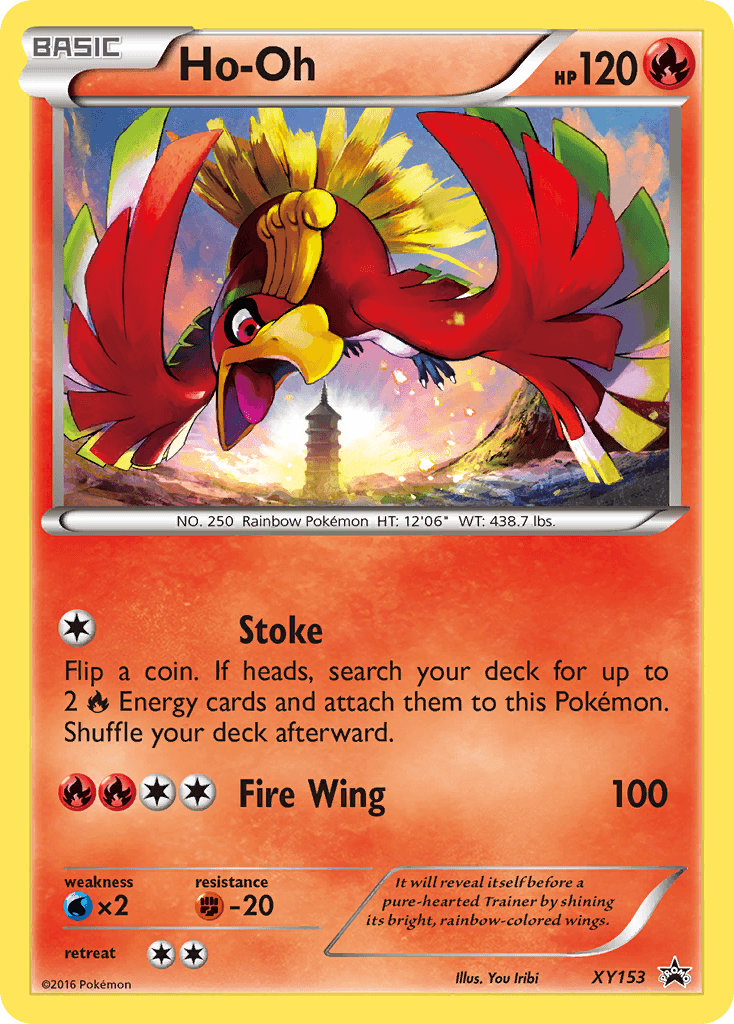 Ho-Oh — XY Promos Pokémon TCG card by You Iribi