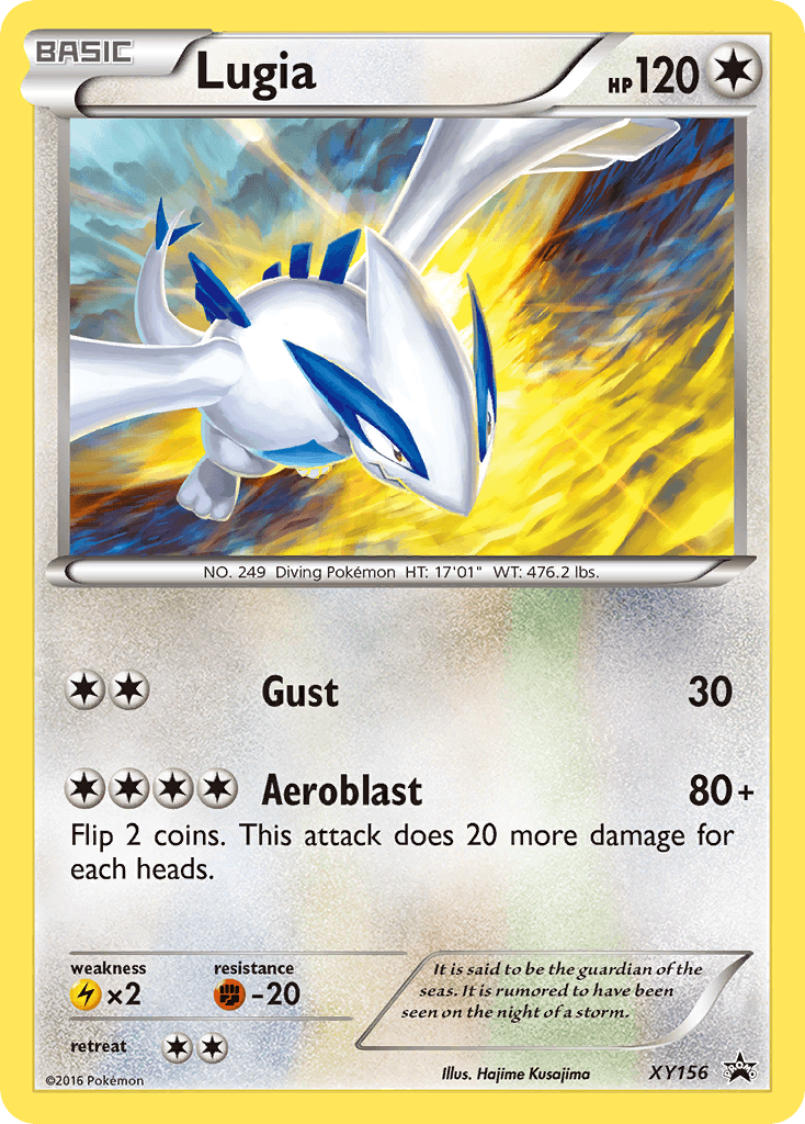 Lugia — XY Promos Pokémon TCG card by Aya Kusano