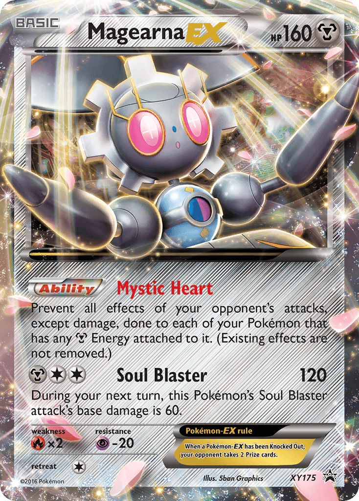 Magearna-EX — XY Black Star Promos Pokémon TCG card by 5ban Graphics