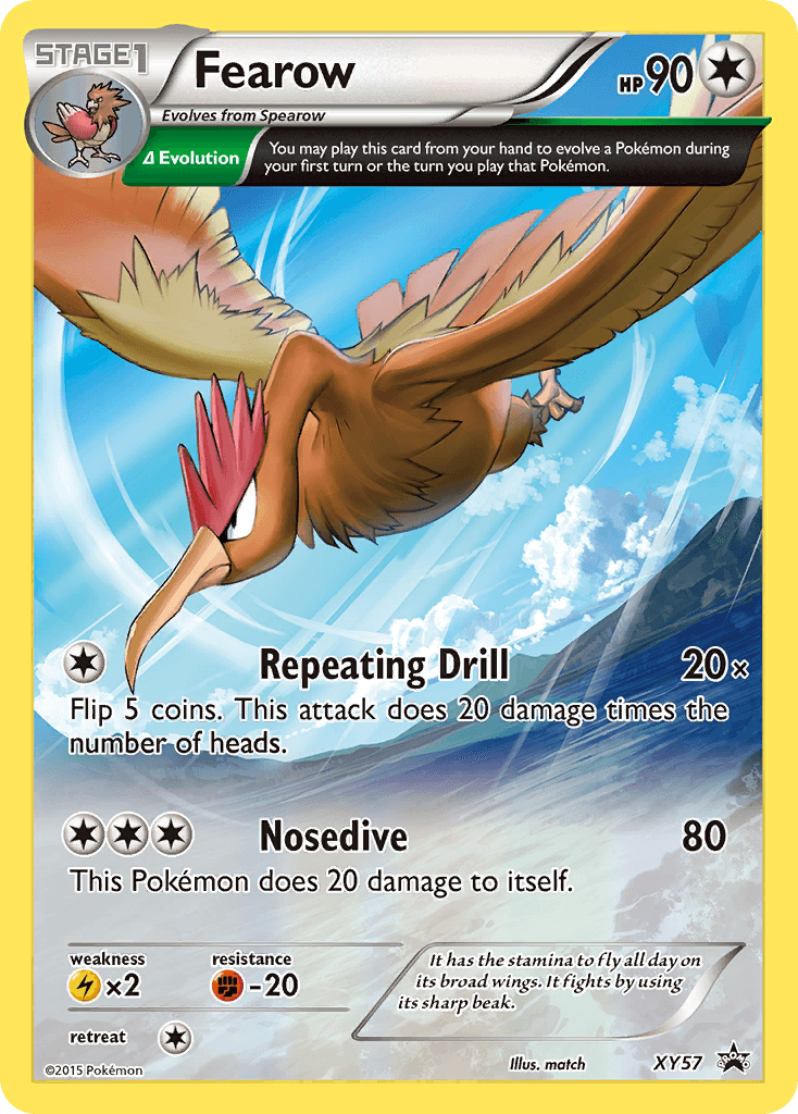Fearow — XY Promos Pokémon TCG card by match