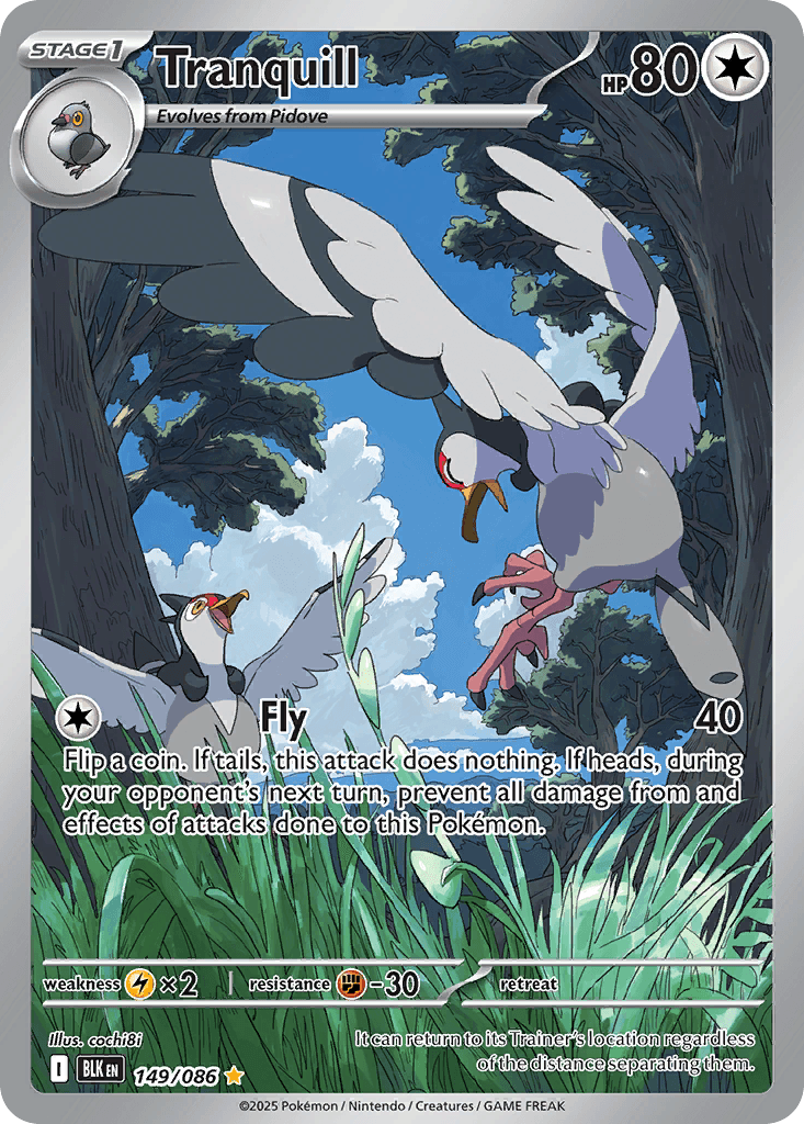 Tranquill - 149/086 — SV: Black Bolt
