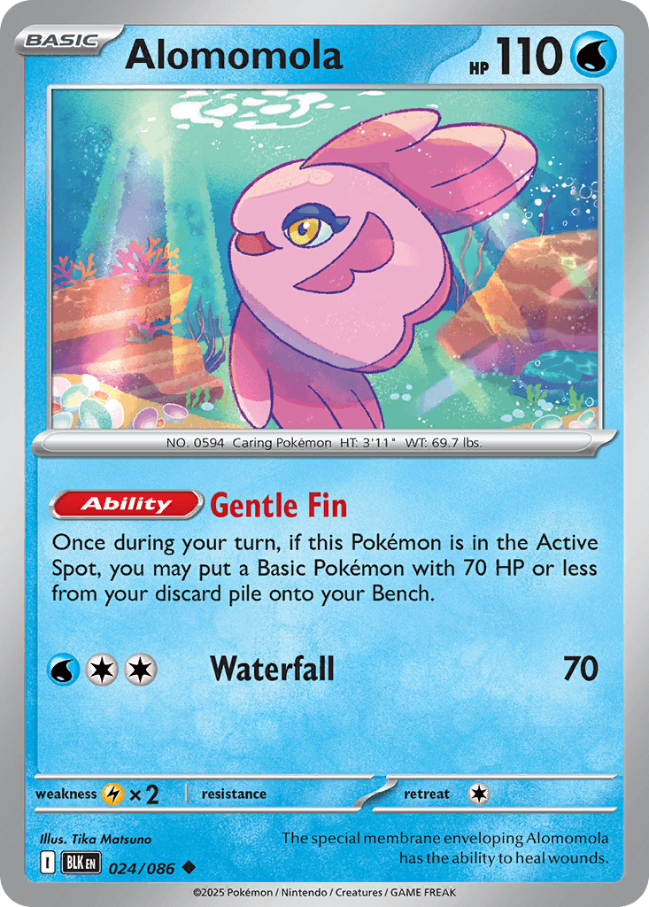 Alomomola (Master Ball Pattern) — SV: Black Bolt