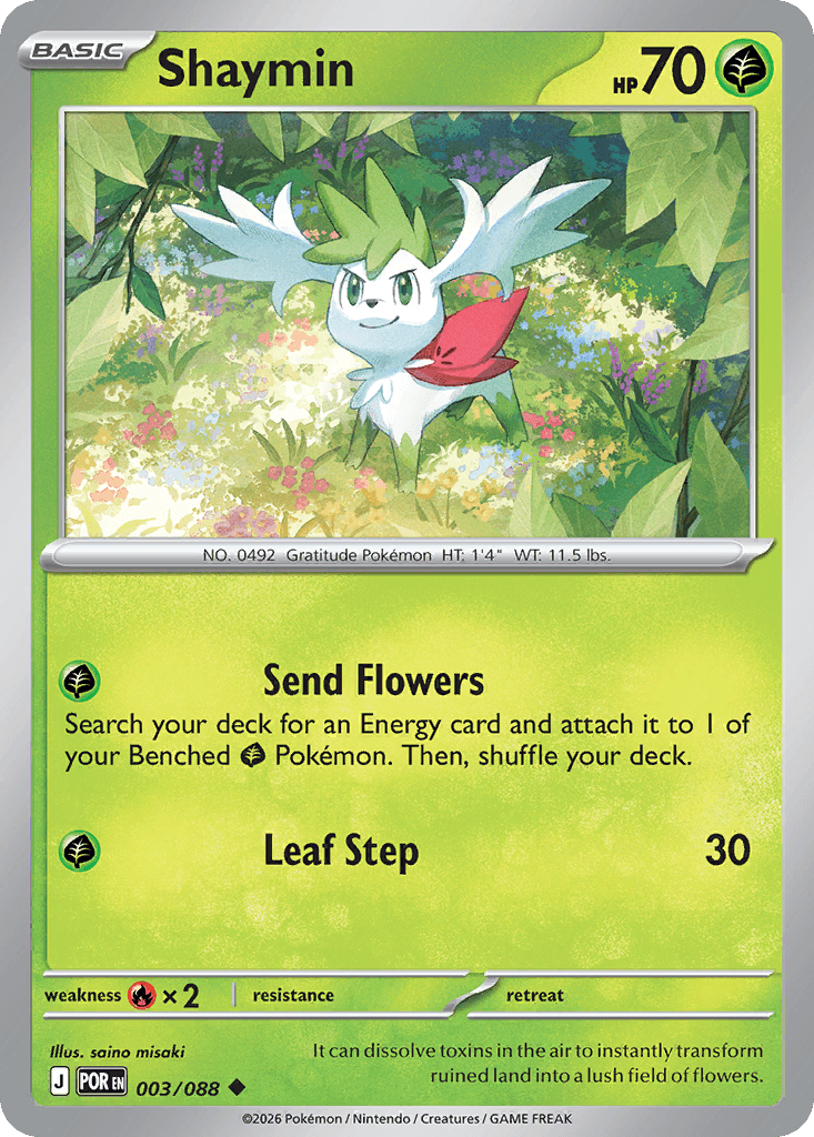Shaymin — ME03: Perfect Order