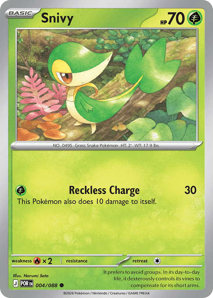Snivy — ME03: Perfect Order