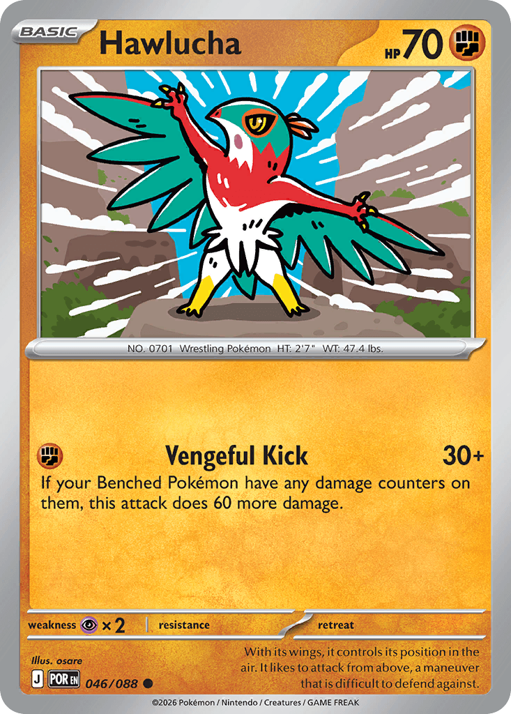 Hawlucha — ME03: Perfect Order