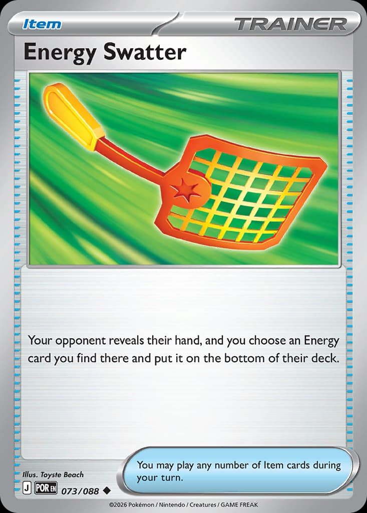 Energy Swatter — ME03: Perfect Order