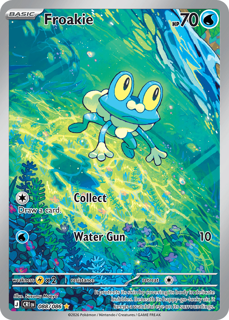 Froakie - 088/086 — Pokémon TCG card