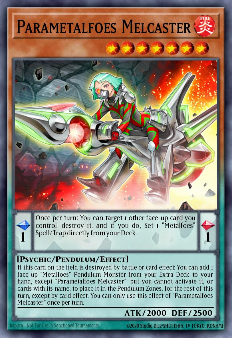 Parametalfoes Melcaster — Blazing Vortex