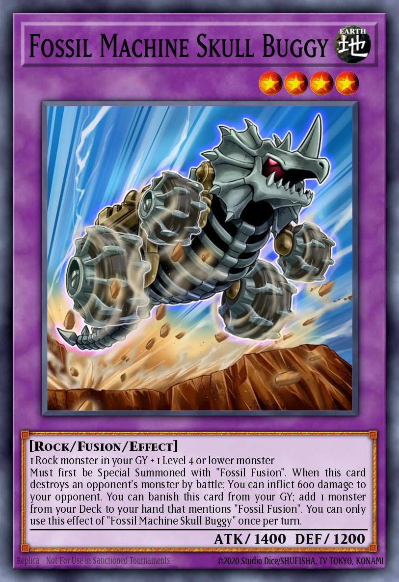 Fossil Machine Skull Buggy — Speed Duel GX: Midterm Destruction