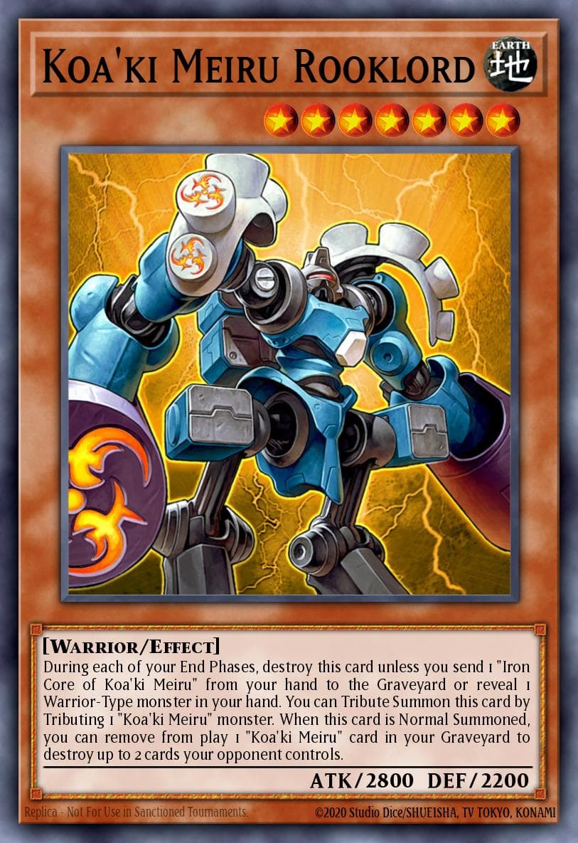 Koa'ki Meiru Rooklord — Stardust Overdrive