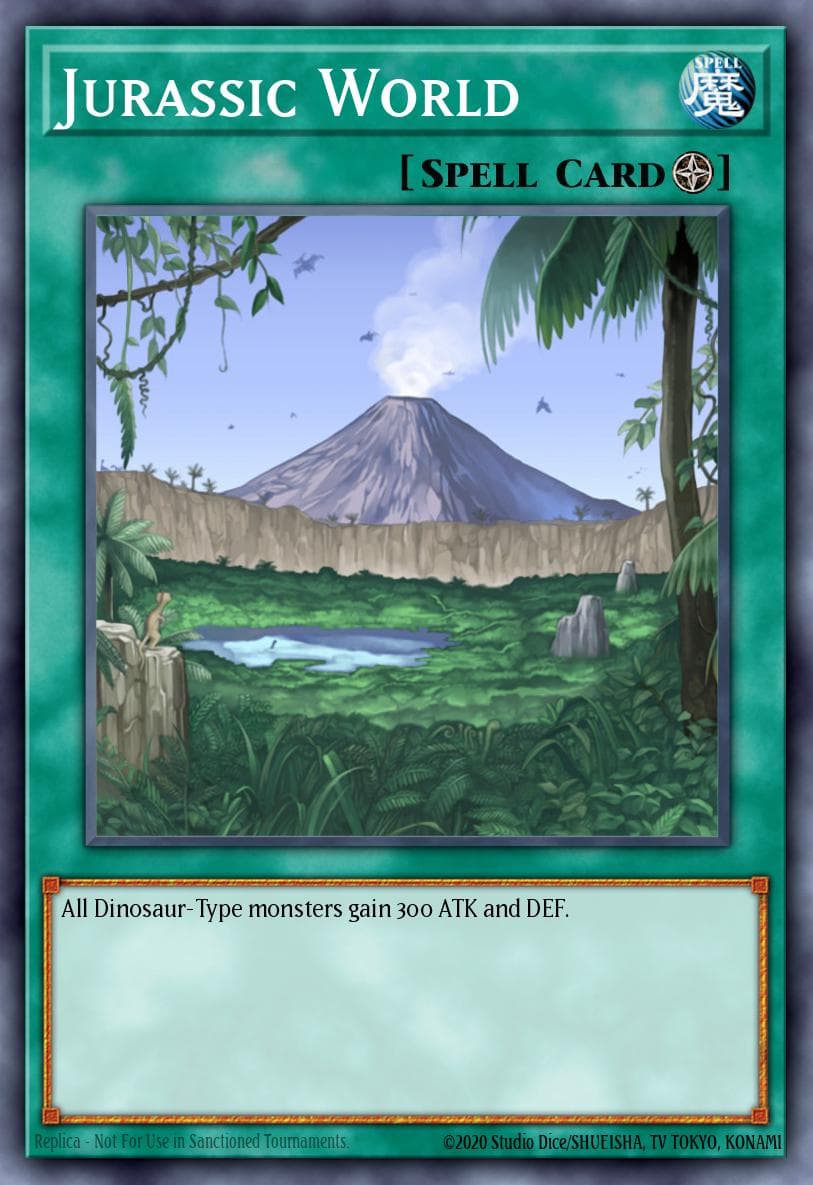 Jurassic World — Yu-Gi-Oh! card