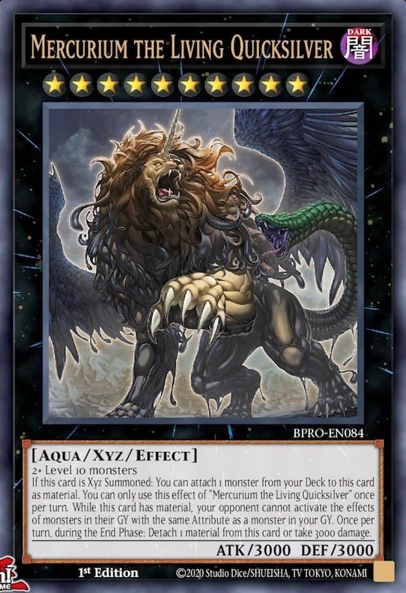 Mercurium the Living Quicksilver — Burst Protocol