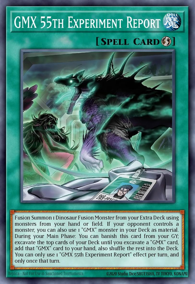 GMX 55th Experiment Report — ygo-unknown