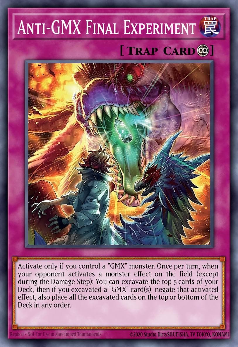 Anti-GMX Final Experiment — ygo-unknown