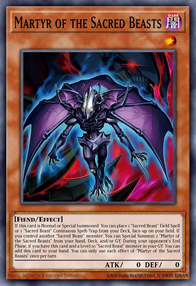 Martyr of the Sacred Beasts — ygo-unknown
