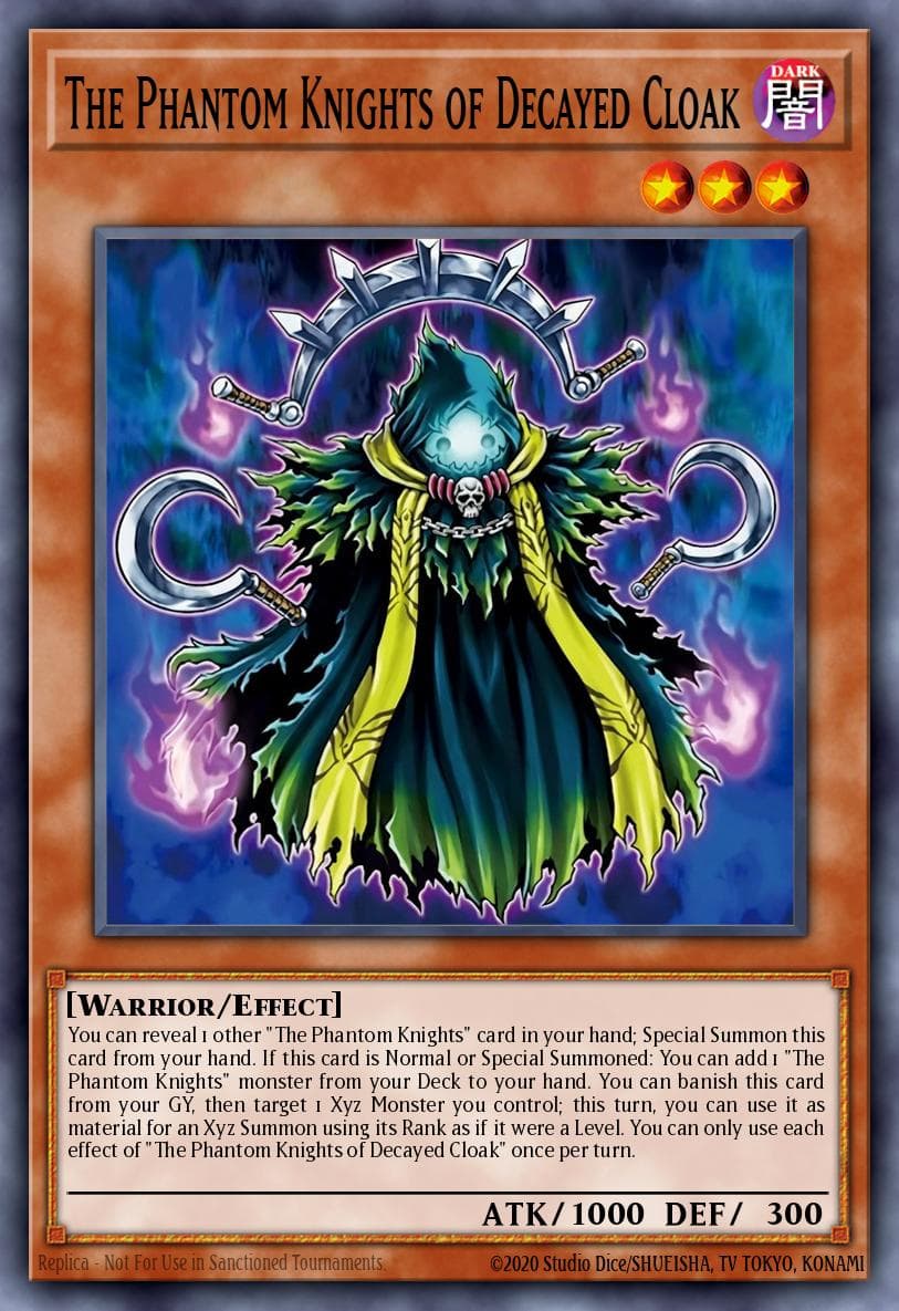 The Phantom Knights of Decayed Cloak — ygo-unknown