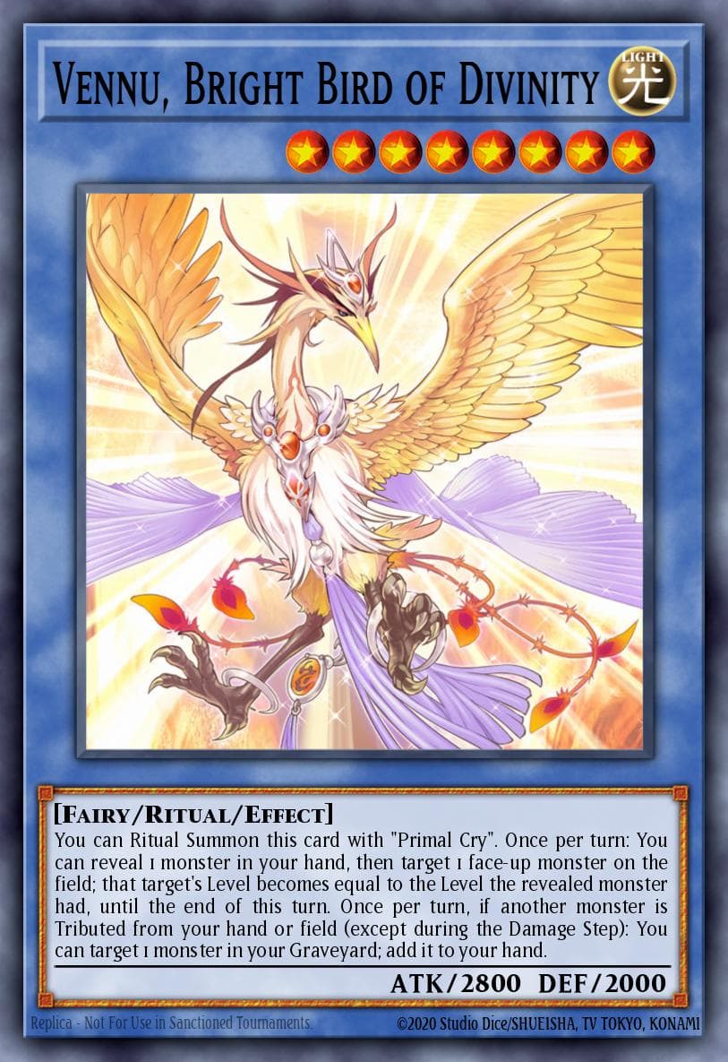 Vennu, Bright Bird of Divinity — Maximum Crisis