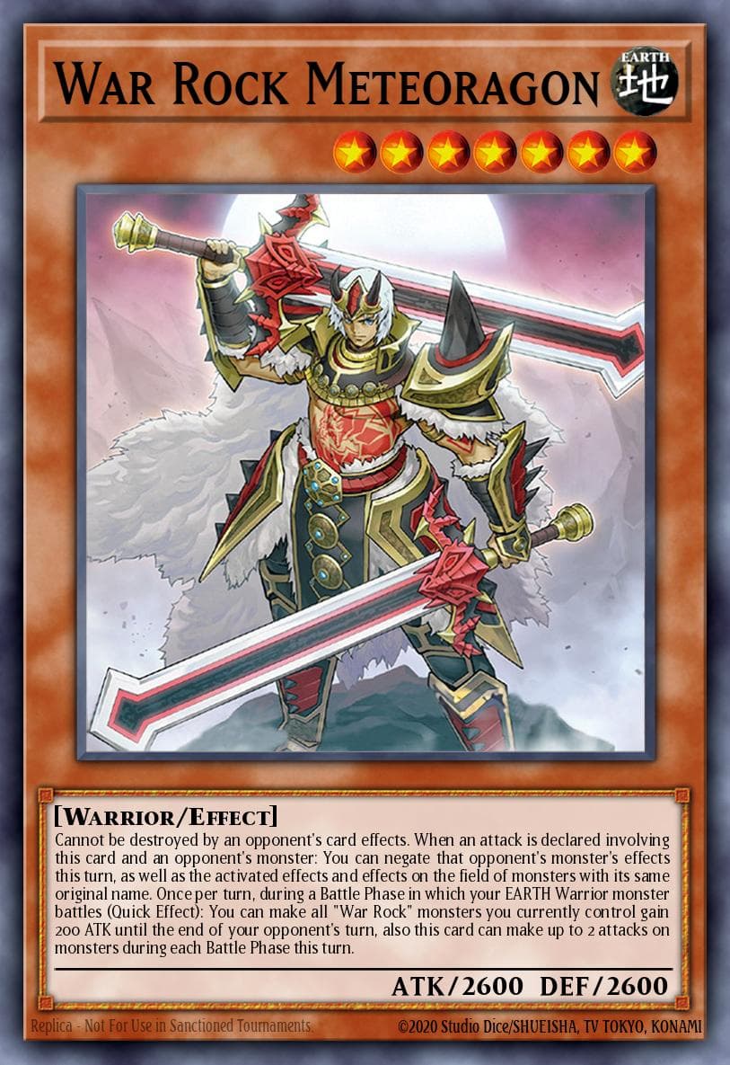 War Rock Meteoragon — Yu-Gi-Oh! card