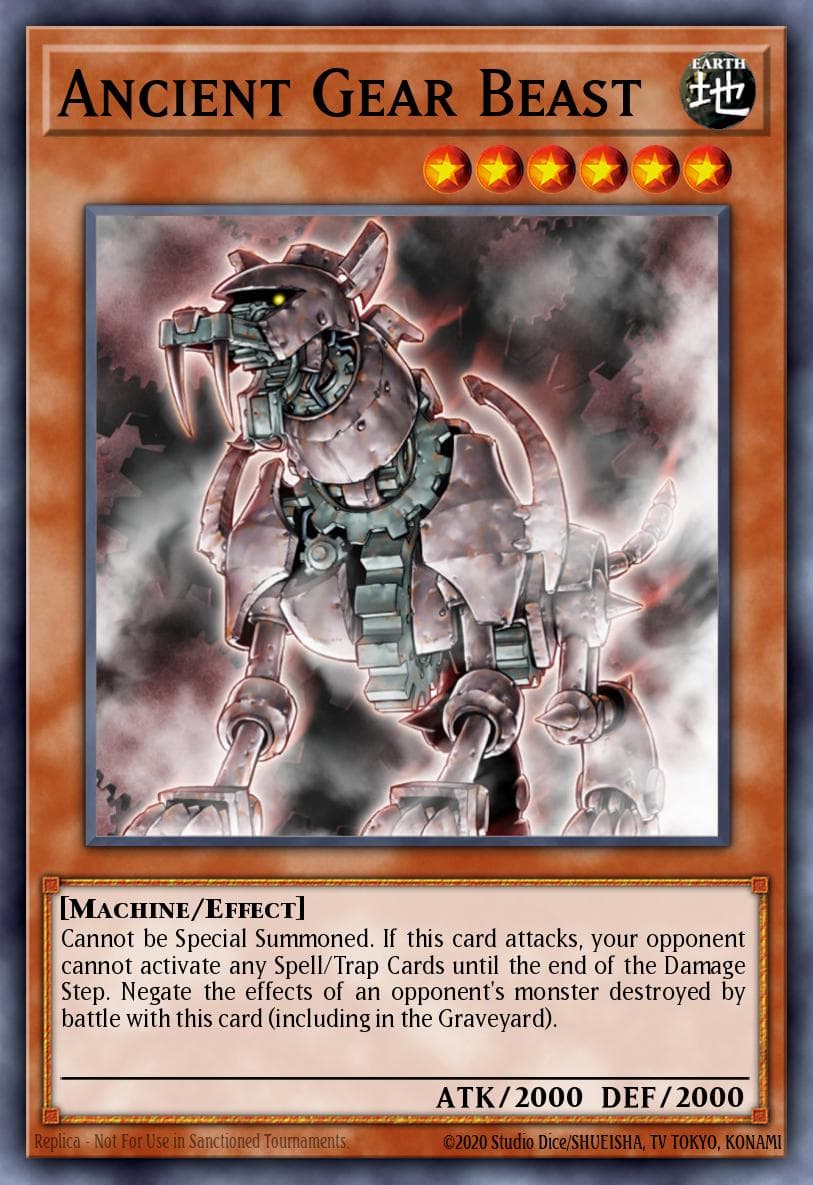 Ancient Gear Beast — Yu-Gi-Oh! card