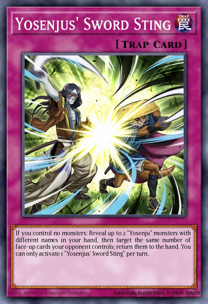 Yosenjus' Sword Sting — Rising Rampage