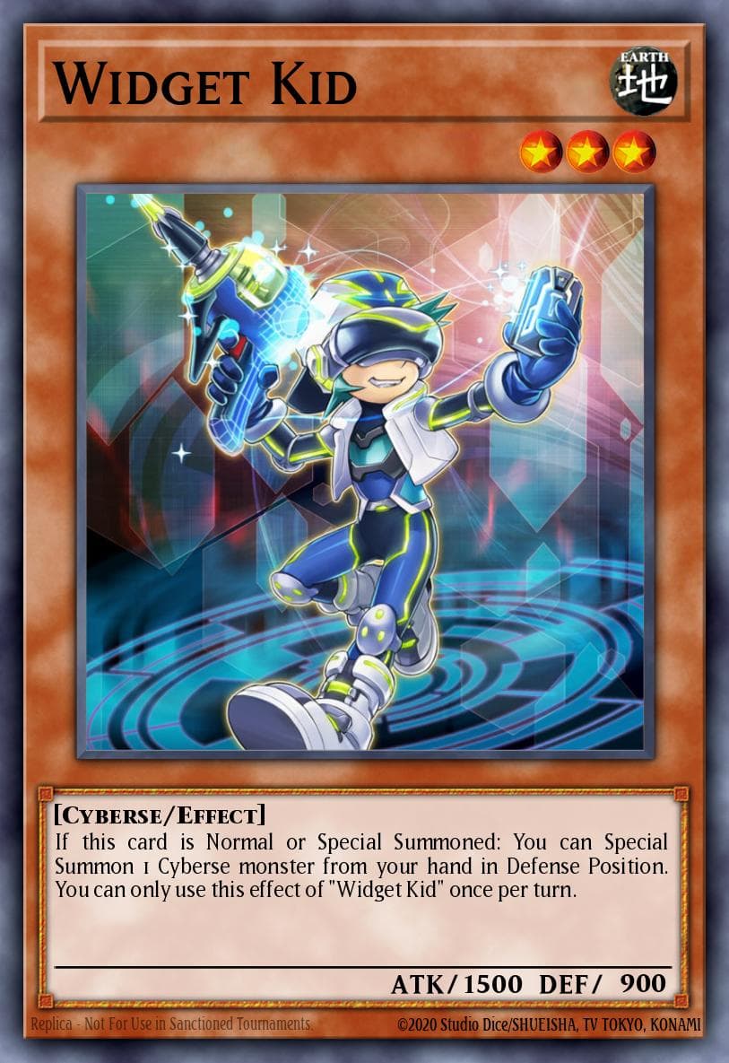 Widget Kid — Starter Deck: Codebreaker Yu-Gi-Oh! card by KAZUKI TAKAHASHI