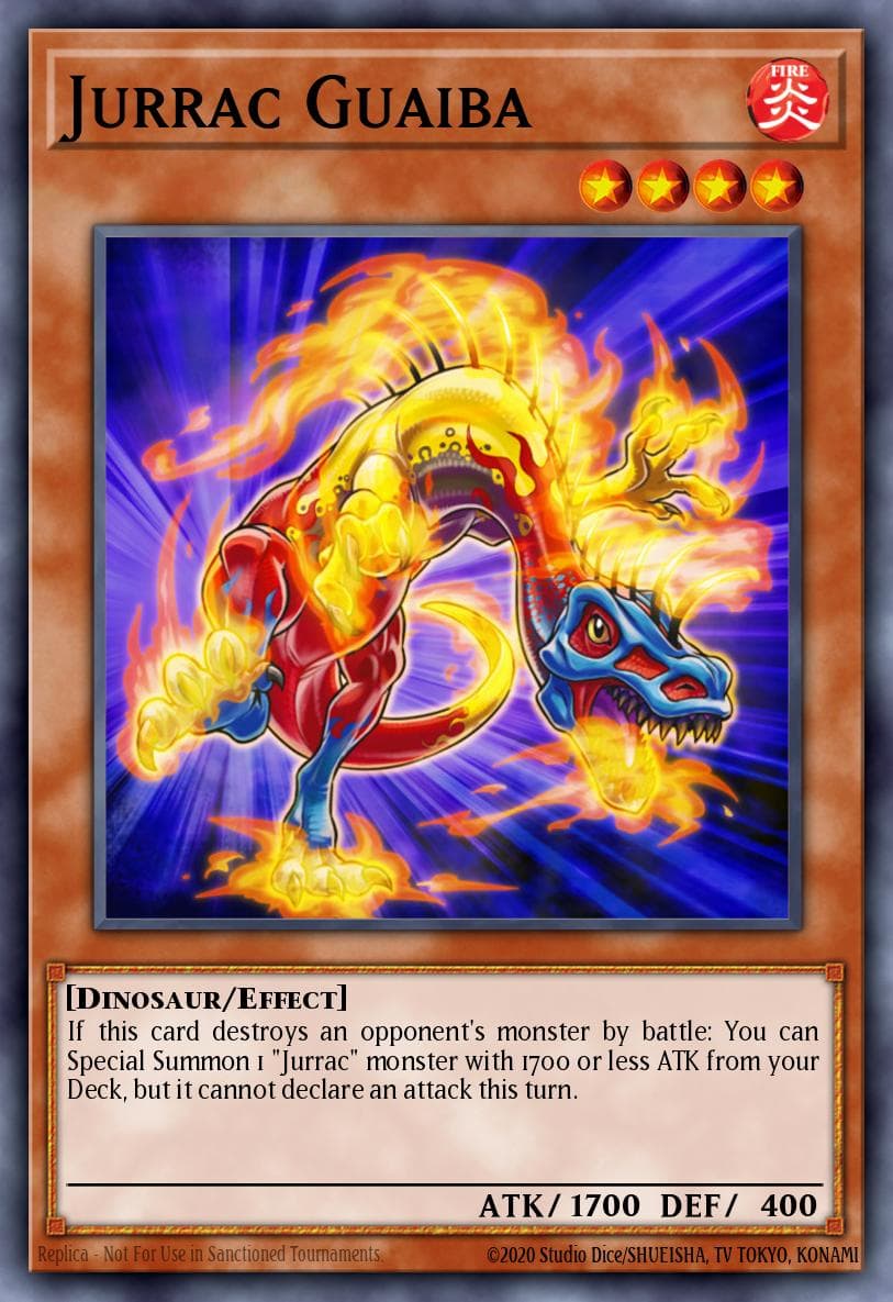 Jurrac Guaiba — Yu-Gi-Oh! card