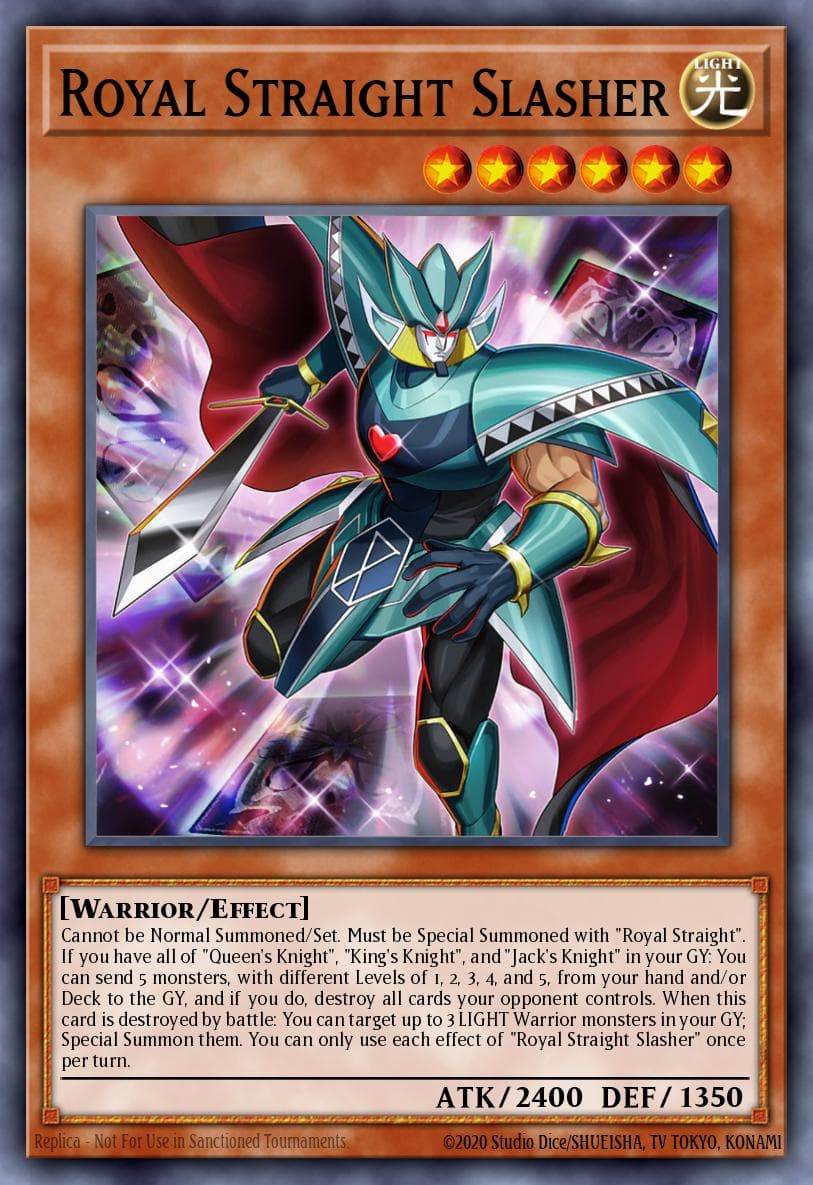 Royal Straight Slasher — Battles of Legend: Crystal Revenge