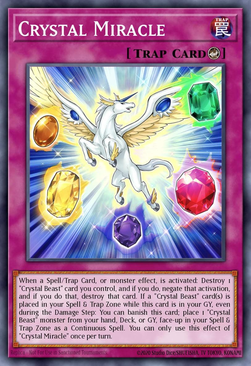 Crystal Miracle — Yu-Gi-Oh! card