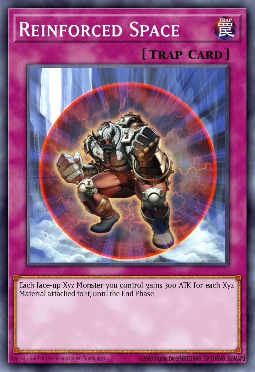 Reinforced Space — Starter Deck: Dawn of the Xyz Yu-Gi-Oh! card by TAKA[S]