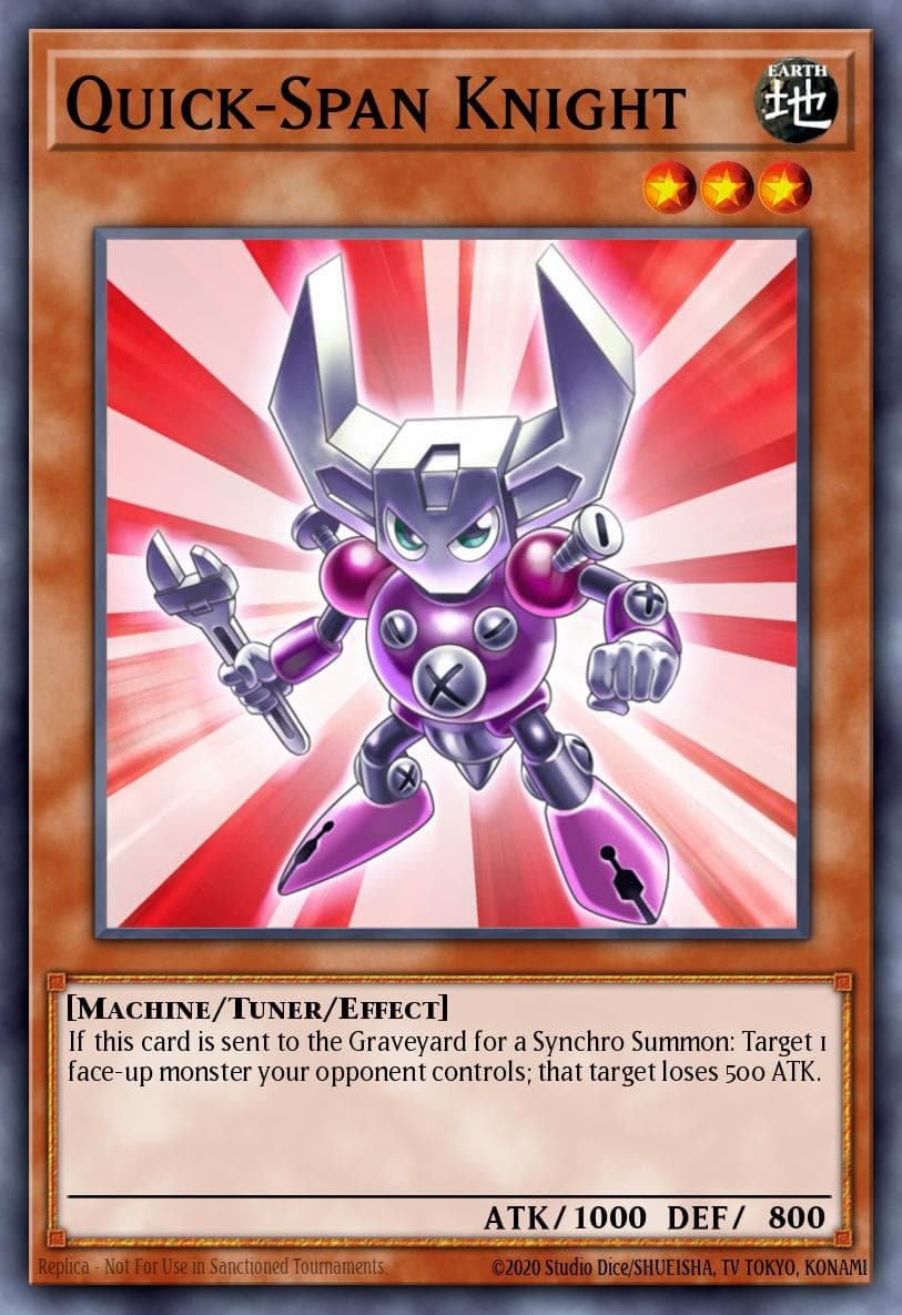 Quick-Span Knight — 2012 Premium Collection Tin Yu-Gi-Oh! card by KAZUKI TAKAHASHI