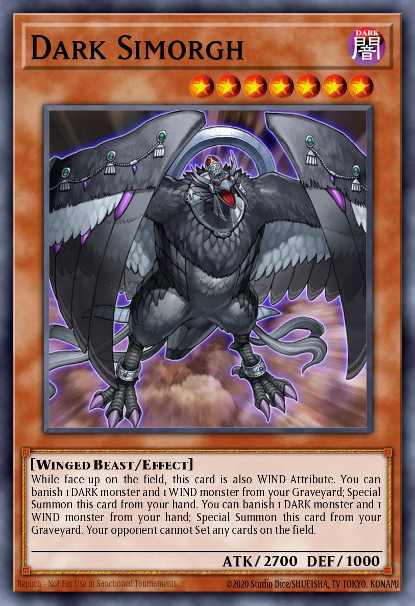 Dark Simorgh — OTS Tournament Pack 17 Yu-Gi-Oh! card by Shueisha