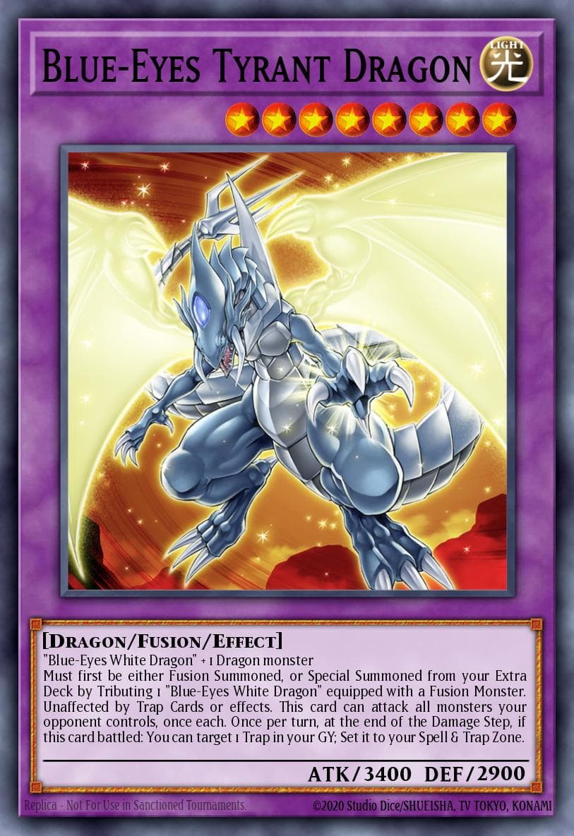 Blue-Eyes Tyrant Dragon (ESR) — Limited Pack World Championship 2025