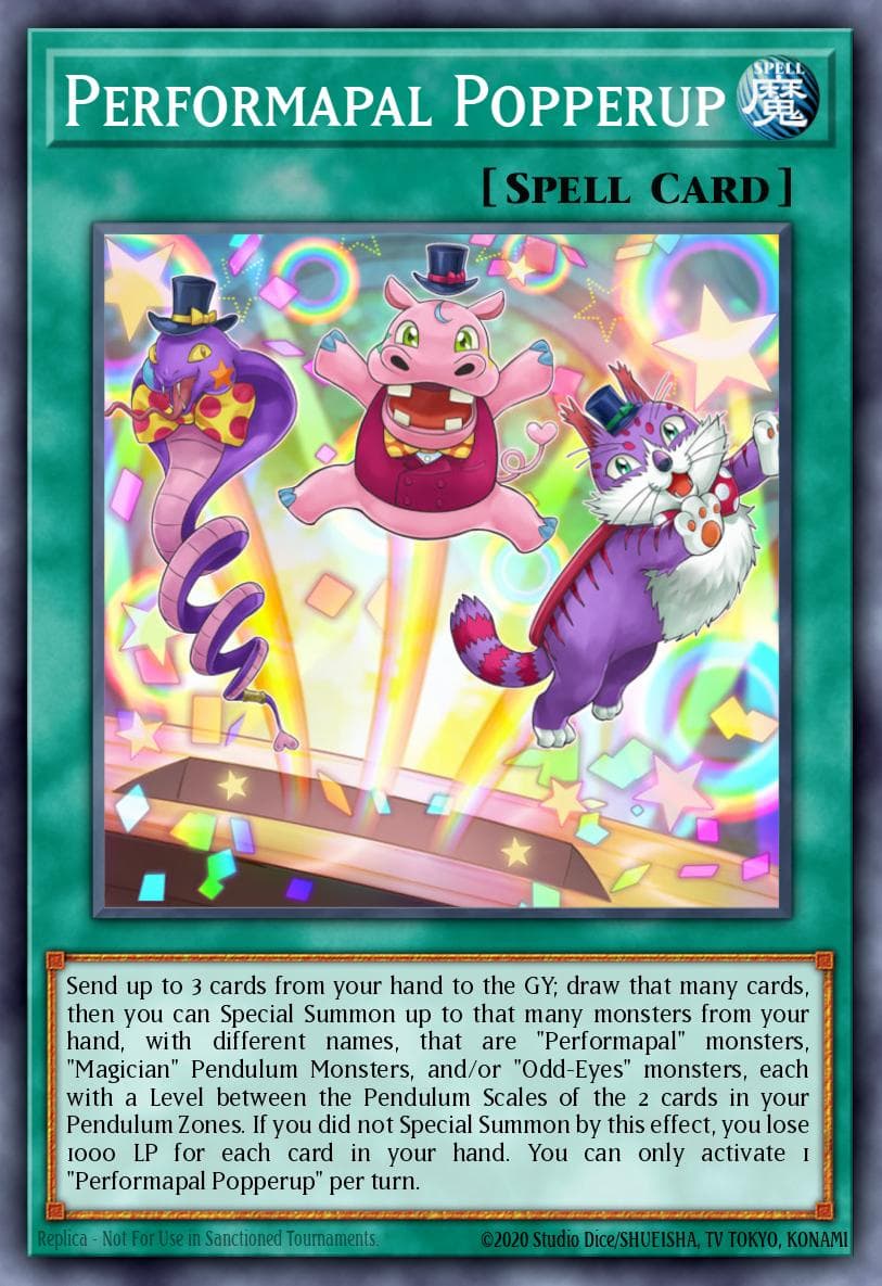 Performapal Popperup — Legendary Duelists: Magical Hero