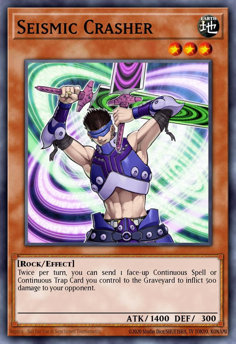 Seismic Crasher — Force of the Breaker