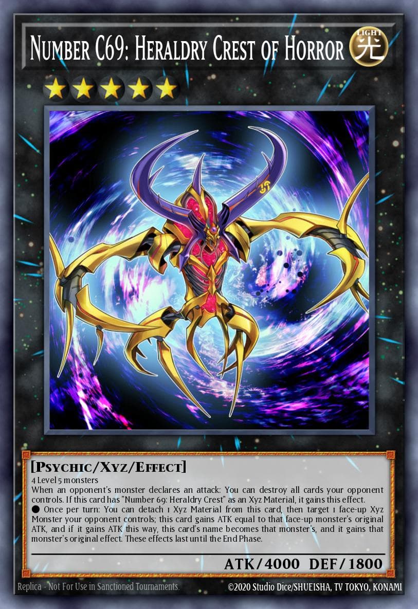 Number C69: Heraldry Crest of Horror — Legacy of the Valiant