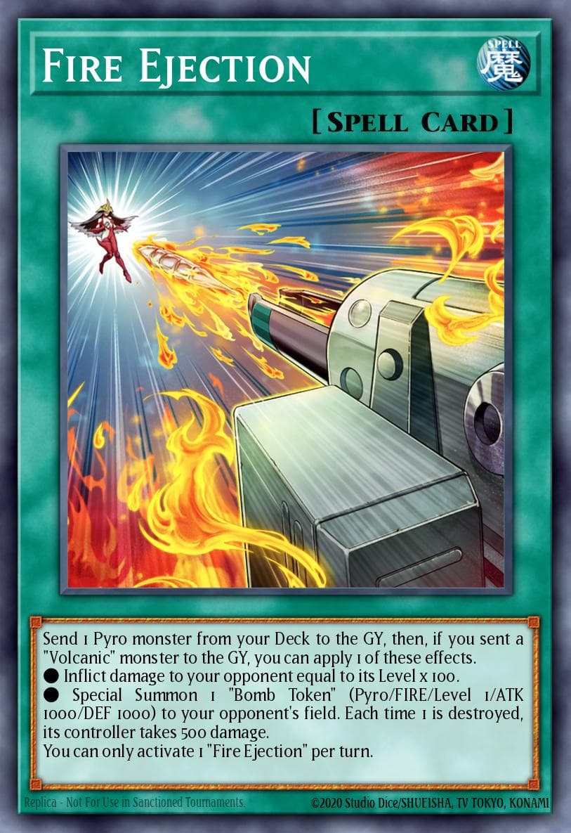 Fire Ejection — Legendary Duelists: Soulburning Volcano