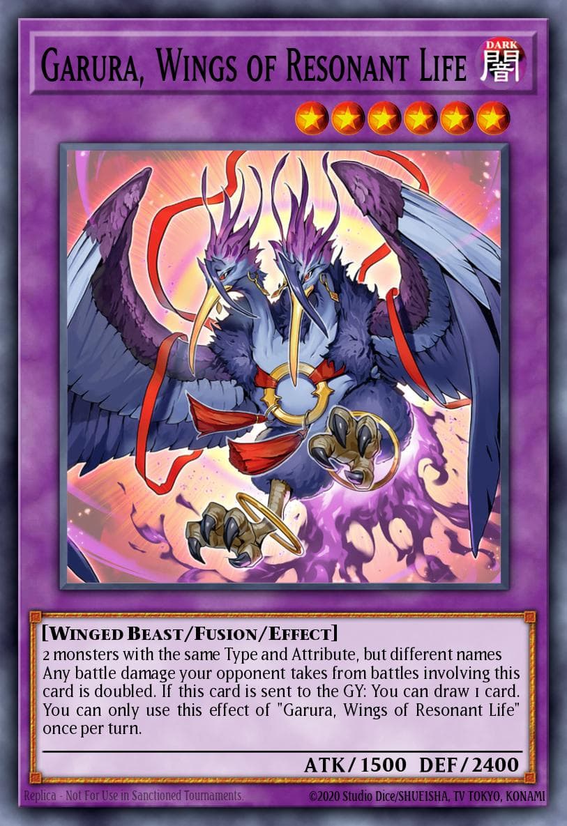 Garura, Wings of Resonant Life — 25th Anniversary Tin: Dueling Heroes Mega Pack