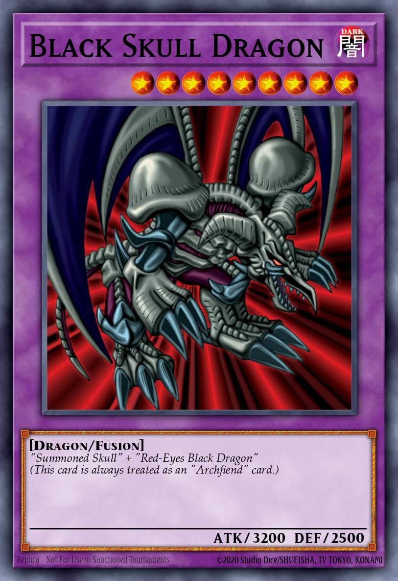 Black Skull Dragon — Yu-Gi-Oh! card