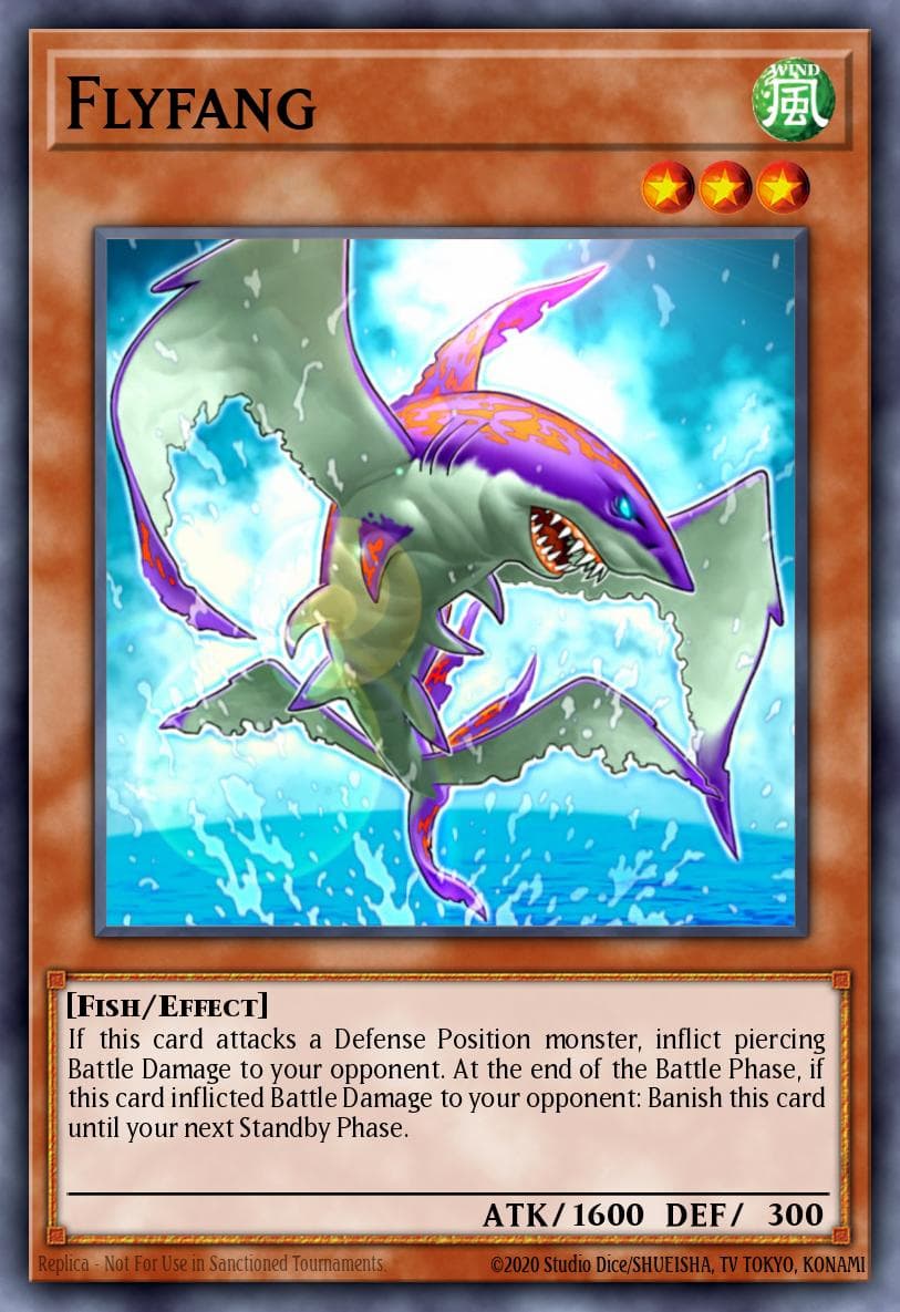 Flyfang — Generation Force Yu-Gi-Oh! card by KAZUKI TAKAHASHI